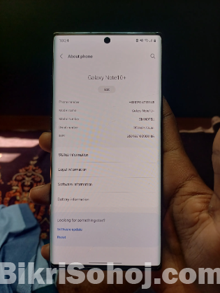 Samsung Galaxy note 10 plus